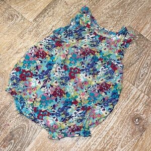 Adorable floral Splendid baby romper 6 - 9 months